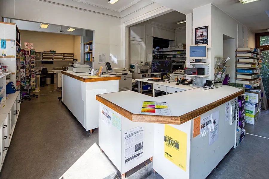 Intérieur du copy service House Print